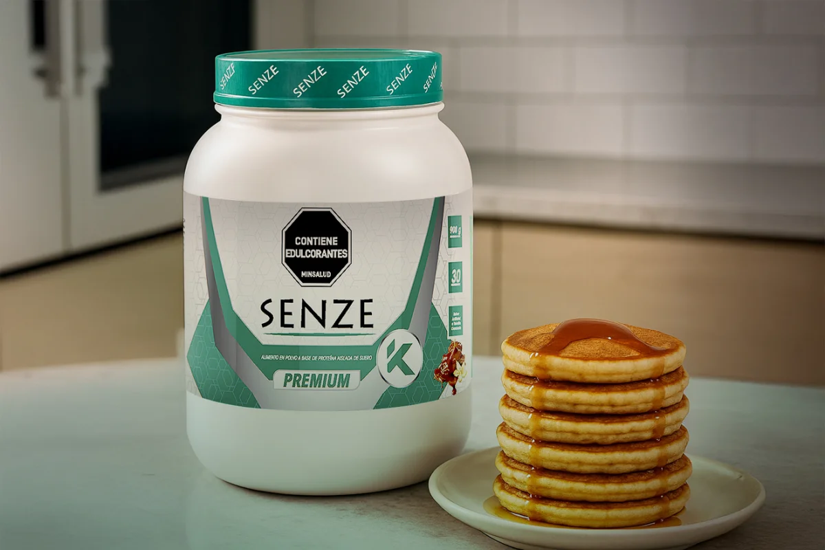 RECETA Pancakes SENZE: proteína limpia en cada bocado